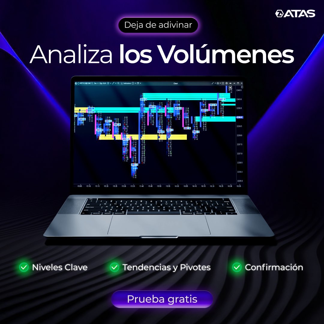 kuellarFer's tweet photo. ¿Todavía haces trading solo con velas? 📉

Con ATAS puedes ver la liquidez, el Footprint, el Delta, el CVD y el Volume Profile para entender qué ocurre realmente en el mercado.

🎁 Prueba ATAS aquí:
https://t.co/kicPfD1tf7

#ATAS #OrderFlow #Trading #Binance #XCripto https://t.co/iuYukQDUel
