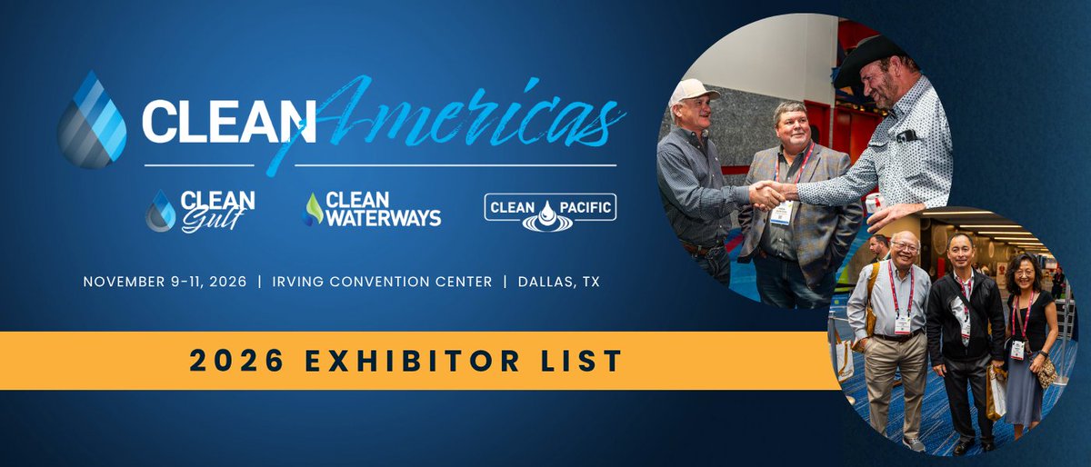 cleanamericas's tweet photo. The #CLEANAmericasWeek exhibitor floor is built for response professionals who want to stay ahead. 

Browse the exhibitor lineup and start planning your time in Dallas this November: https://t.co/VptO3tzOQh https://t.co/cIlH7j6DJj