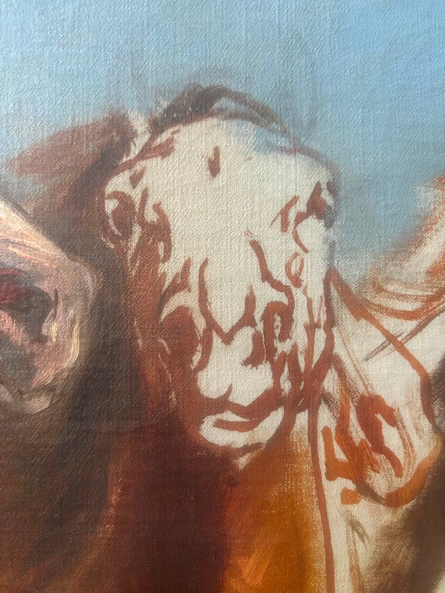 ChateauDeBy's tweet photo. Dans l'atelier de #RosaBonheur repose @ChateauDeBy depuis 1899 son ultime œuvre, inachevée : Les chevaux sauvages fuyant l'incendie.
​Déjà, la peintre s'angoissait du sort de la faune sauvage face aux flammes. Une résonance poignante avec les drames qui frappent aujourd'hui. https://t.co/ncoxOriITH