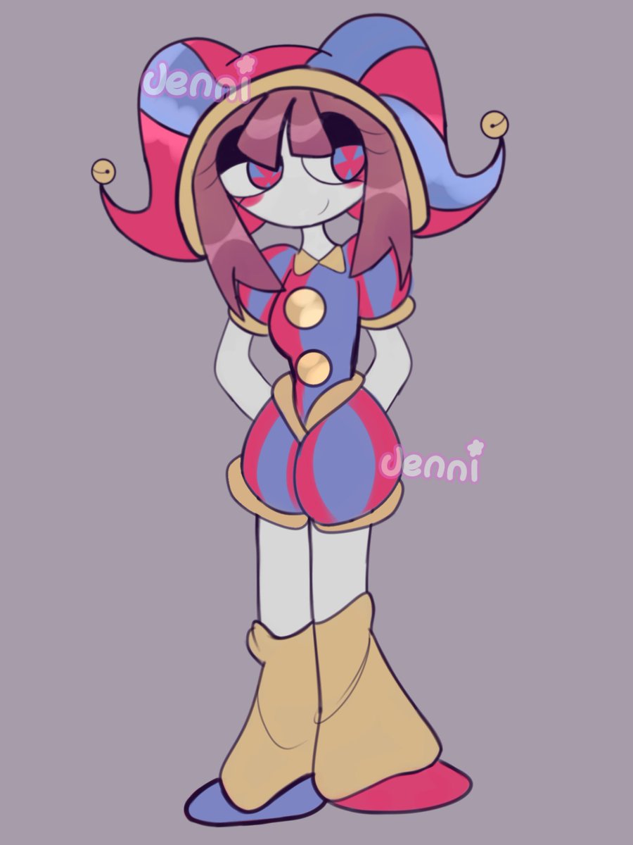 qwl_jenn's tweet photo. Pomni + My art style💗
#TADCㅤ #tadcart 
Don't repost my art please🩶 https://t.co/J3uN9xTvHR