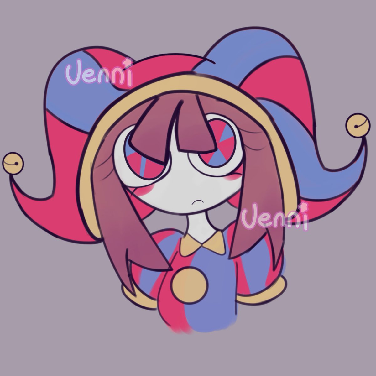 qwl_jenn's tweet photo. Pomni + My art style💗
#TADCㅤ #tadcart 
Don't repost my art please🩶 https://t.co/J3uN9xTvHR