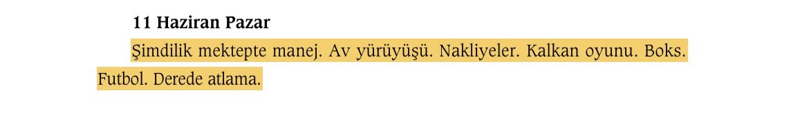 duyguddlgr's tweet photo. İsmet İnönü'nün defterleri çok iyi. Mesela bu defterler sayesinde 5 Nisan 1925'te saat dörtte Atatürk'ün elini köpeklerin ısırdığını biliyoruz. Daha alfabe resmileşmeden oturup yeni yazıyı çalıştığını, "bu harflerle yazmak çok kolay olacak" diye not düştüğünü biliyoruz. Boks, dereden atlama gibi aktiviteler yaptıklarını biliyoruz. 

YKY dev bir hizmet yapmış ve İsmet İnönü'nün 1919-1973 arasında tuttuğu minik ajandaları toplayıp kitap haline getirmiş. Adı "Defterler".

Defterlerin içinde İnönü'nün not düştüğü bazı telgraflar, Cumhuriyet kurulduktan sonra Anadolu'daki ziyaretleri filan da var. Bu ziyaretler çok yoğun geçmiş bu arada ve Anadolu'nun o dönemki haliyle ilgili de güzel bilgiler veriyor.

"Bu ülke sıfırdan inşa edildi" diyoruz elbet ama bu sıfırın pratikte nasıl gözüktüğünü tahayyül etmek zor. Bu küçük notlar, ülkemizin yaşadığı dev süreçleri ve değişimi gözler önüne sermesi yönünden çok çok değerli.

Ayrıca, İsmet İnönü'nün kişiliğini gösteren bolca ipucu da var. Benim adıma, kafamdaki İnönü'den farklı; daha demokrat (bazen Atatürk'ten bile daha demokrat hatta), daha duygusal (oğlu için "Oğlum olmuş. Ne güzel oğlum." diye not düşecek kadar -maalesef 2 yaşındayken vefat eden oğlu İzzet İnönü-) bir profil çizdi. 

Henüz kitabın çok başındayım ama şimdiden güzel bir deneyim oluyor.

(Reklam değil ama reklam diye not düşelim, yayınevi adı verdik)