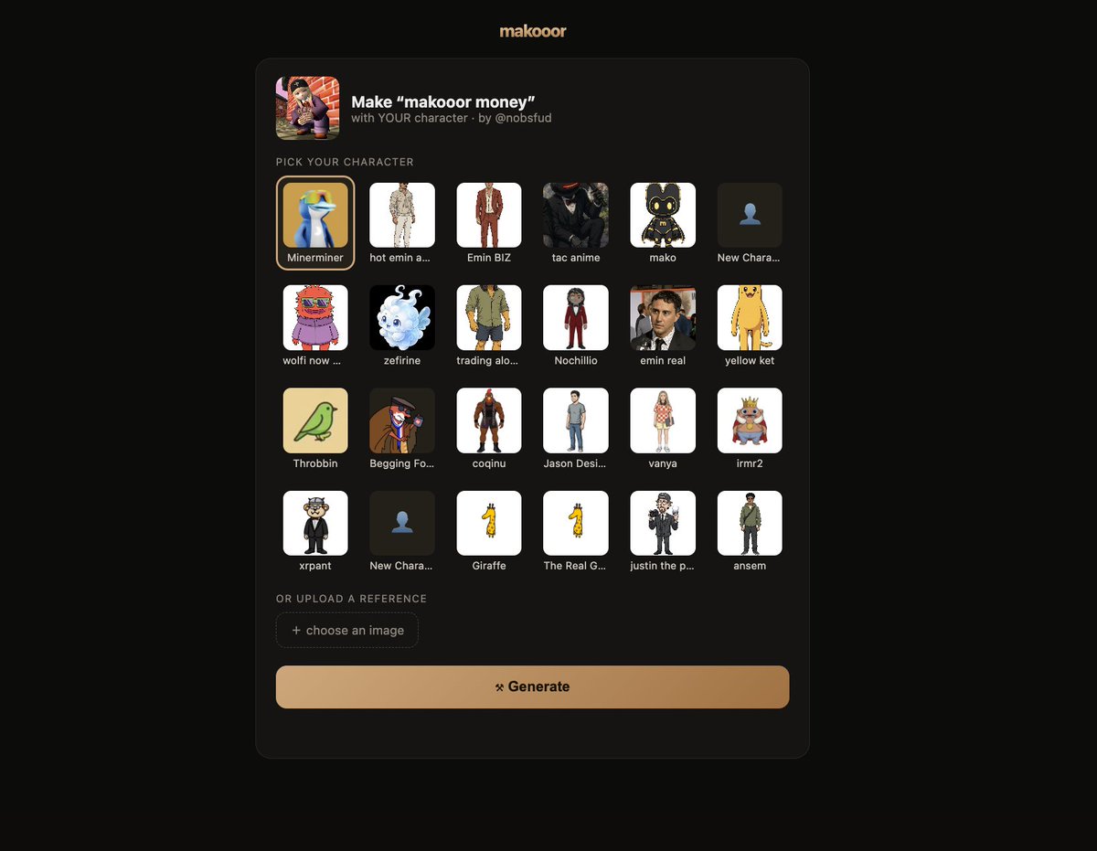 nobsfud's tweet photo. now, you can click on the https://t.co/R8wKCvjI4W composition link, and use directly the presets, and composition without having to do it all yourself

click link -> choose your character or upload ur ref -> generate with your character https://t.co/4h5BAB9Ibf