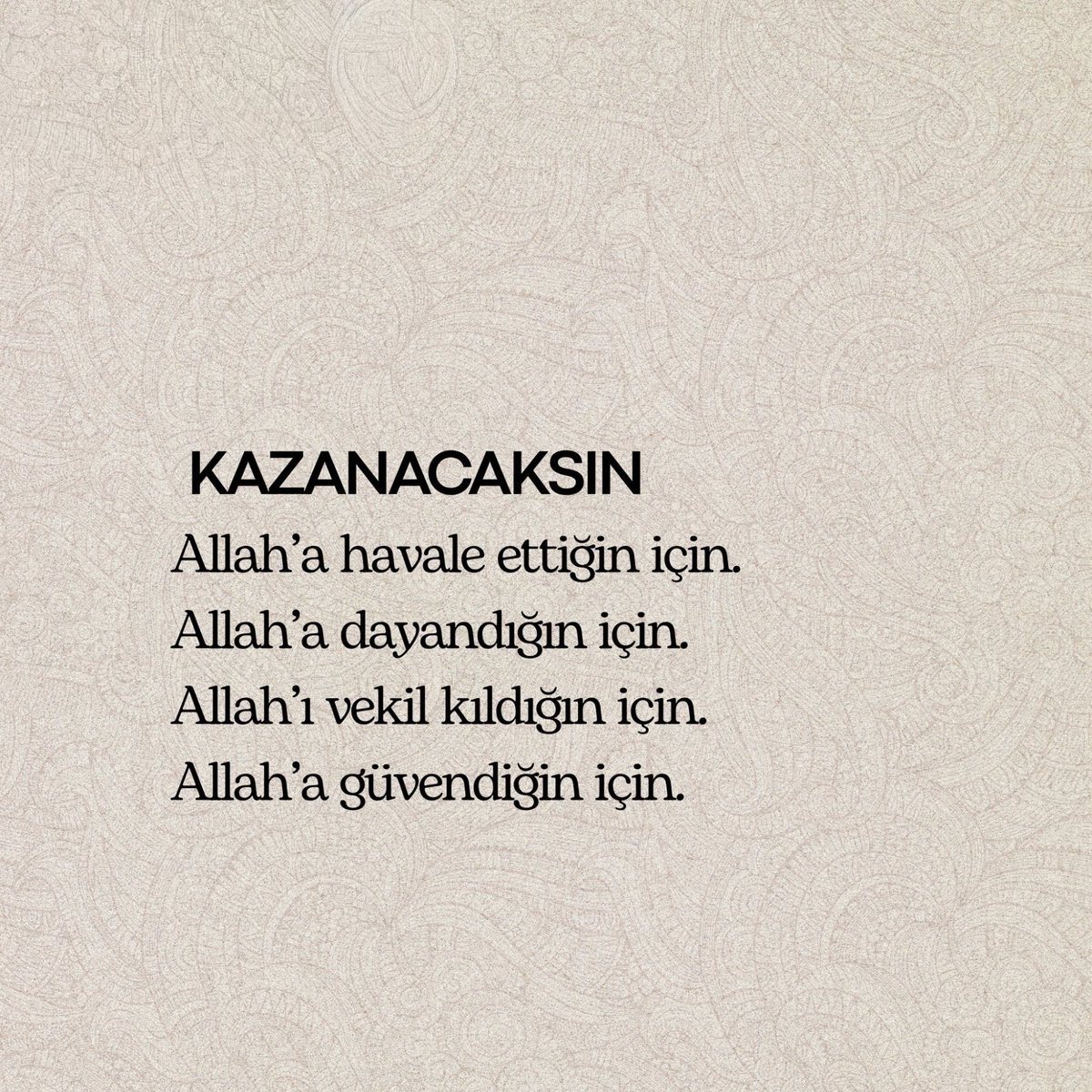 kalpileyasamak's tweet photo. Kazanacaksın https://t.co/ZDi4Lp9iAj