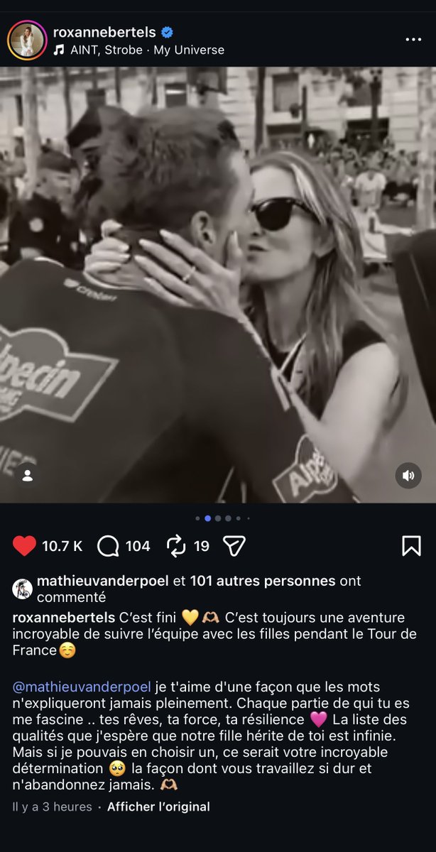 Swiss_Cathy's tweet photo. C’est une fille !! 👶🏼💜🚴🏻♂️😎
#Chouchou #MVDP #MathieurvanDerPoel
@AlpecinPT #lesRP https://t.co/MKe4IovFmy