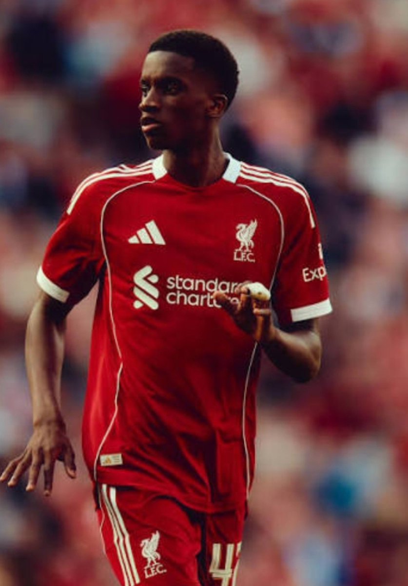 fplbaidy091's tweet photo. 🚨🎈Why blow £100m on Adam Wharton when Liverpool already have the answer in Trey Nyoni?

19 years old. Homegrown. Already in the building. Technical, composed, line-breaking, two-footed No. 8 who glides past players and sets the tempo.
No massive fee. No adaptation period. No risk of another expensive midfielder who needs 18 months to settle.
Trust the academy. Give Nyoni the minutes. Save the £100m for positions that actually need it.

Sometimes the best signing is the one already wearing red. 🔴 #LFC

Your thoughts @ Reds