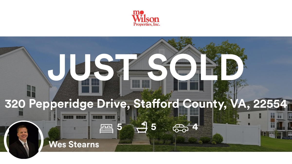 wesstearns's tweet photo. 🛌 5 🛀 5 🚘 4
📍 320 Pepperidge Drive, Stafford County, VA, 22554

My latest sale on RateMyAgent.
VA 0225053331
https://t.co/HxCdt7FfNh

...
#ratemyagent #realestate #MO_Wilson_Properties https://t.co/rj6S99mukD