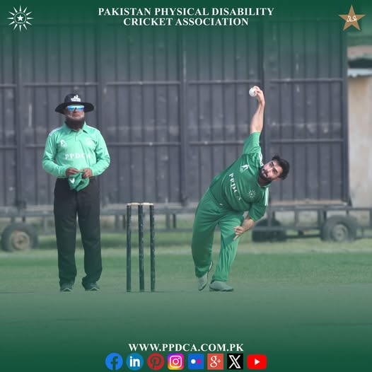PPDCAOfficial's tweet photo. Precision, passion, and perseverance!
Every delivery reflects the determination and skill of our Players, proving that true champions are defined by their spirit.

#PPDCA #PhysicalDisabilityCricket #DisabilityCricket #PakistanCricket #CricketSpirit #InclusiveSports #GameOn https://t.co/GFvPWw9ypn