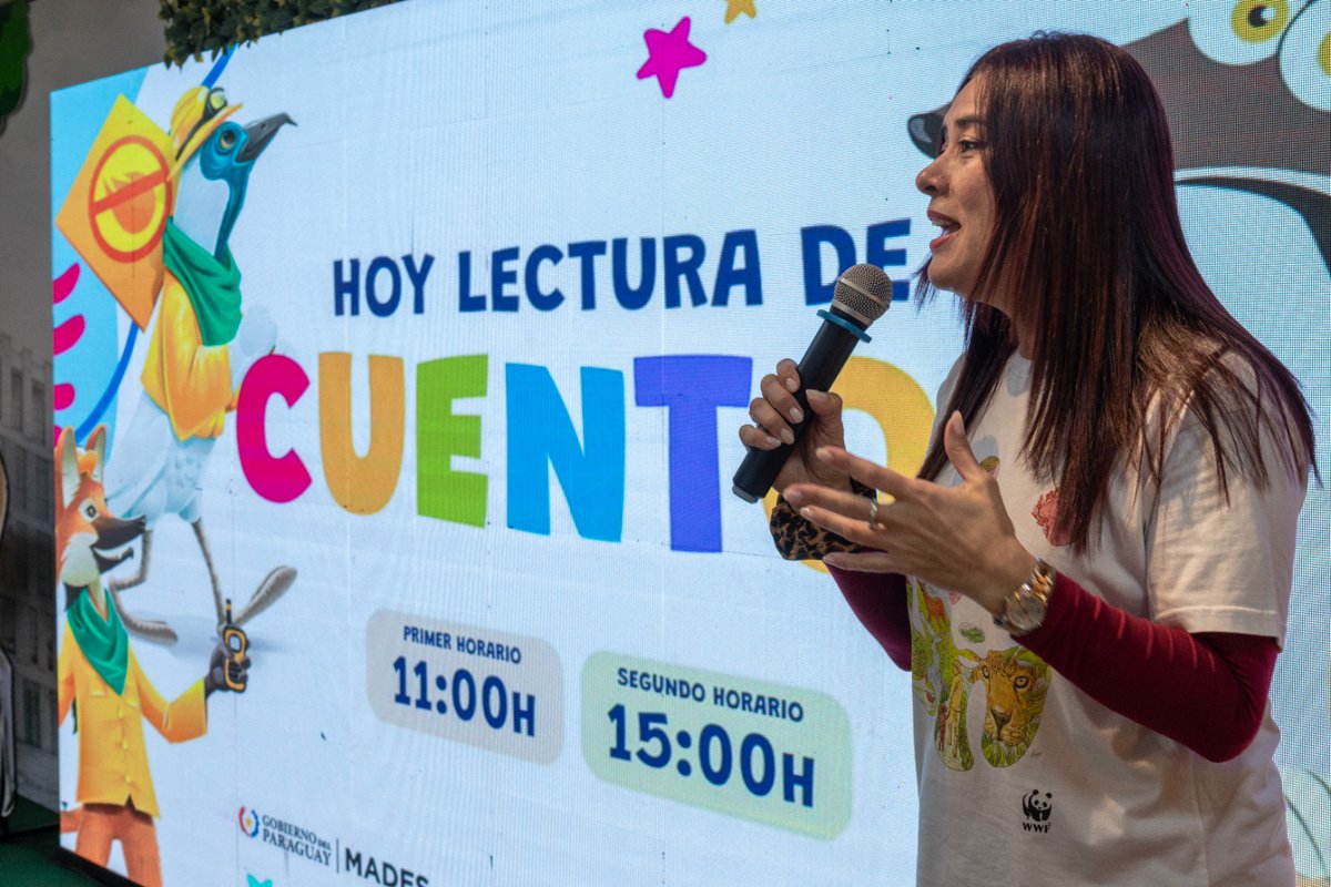 WWFpy's tweet photo. Los guardaparques también compartieron sus experiencias y conocimientos con quienes visitaron el espacio.

Con el apoyo de la @UEenParaguay  (#GlobalGateway) y KfW. https://t.co/gOaj14NqXq