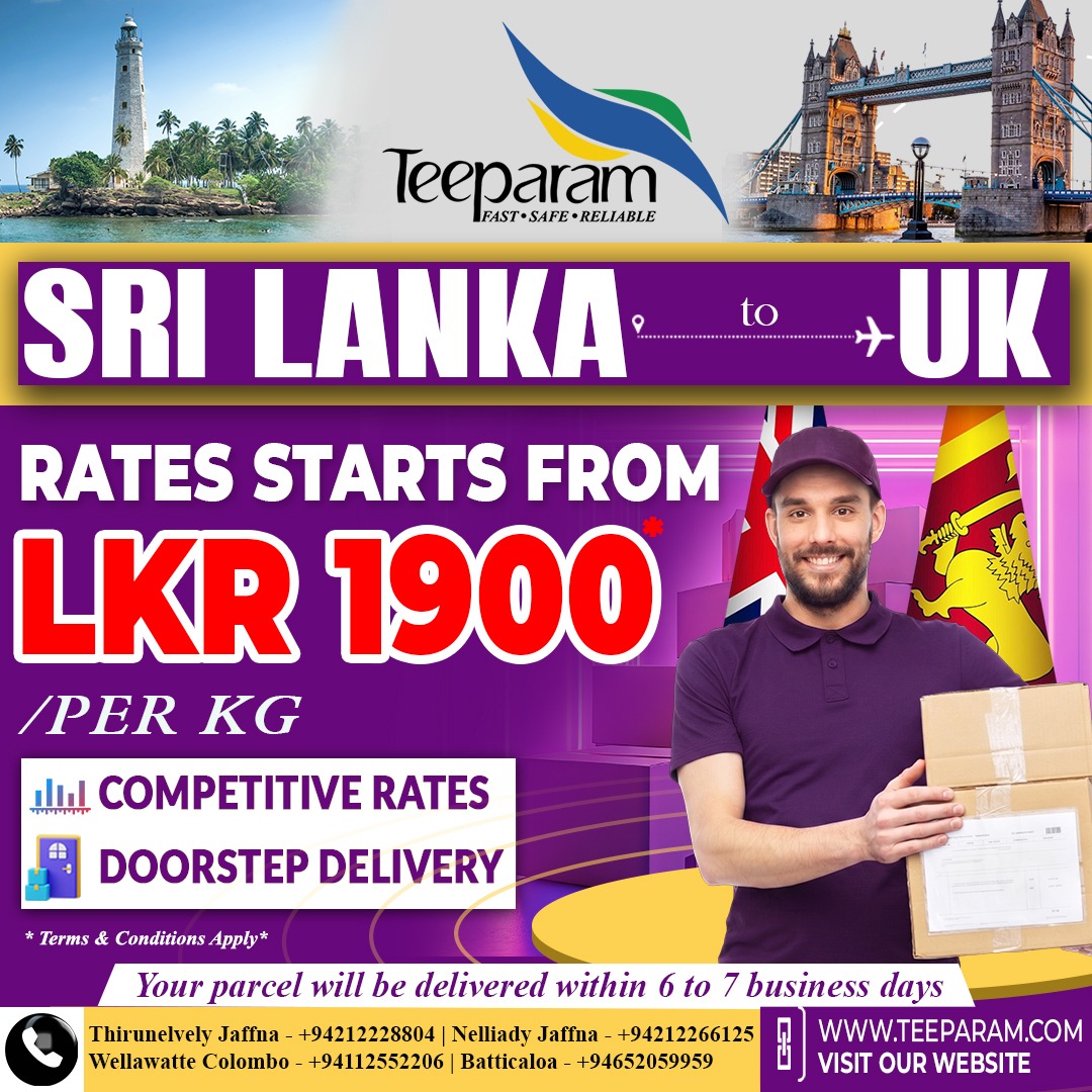 teeparamuk's tweet photo. We offer fast, secure, and hassle-free shipping for personal parcels, documents, and commercial goods. Get your items cleared and delivered smoothly.
.
#UKShipping #SriLankaToUK #CourierService #InternationalShipping #Logistics #ExpressDelivery https://t.co/4pXl7zcUAP