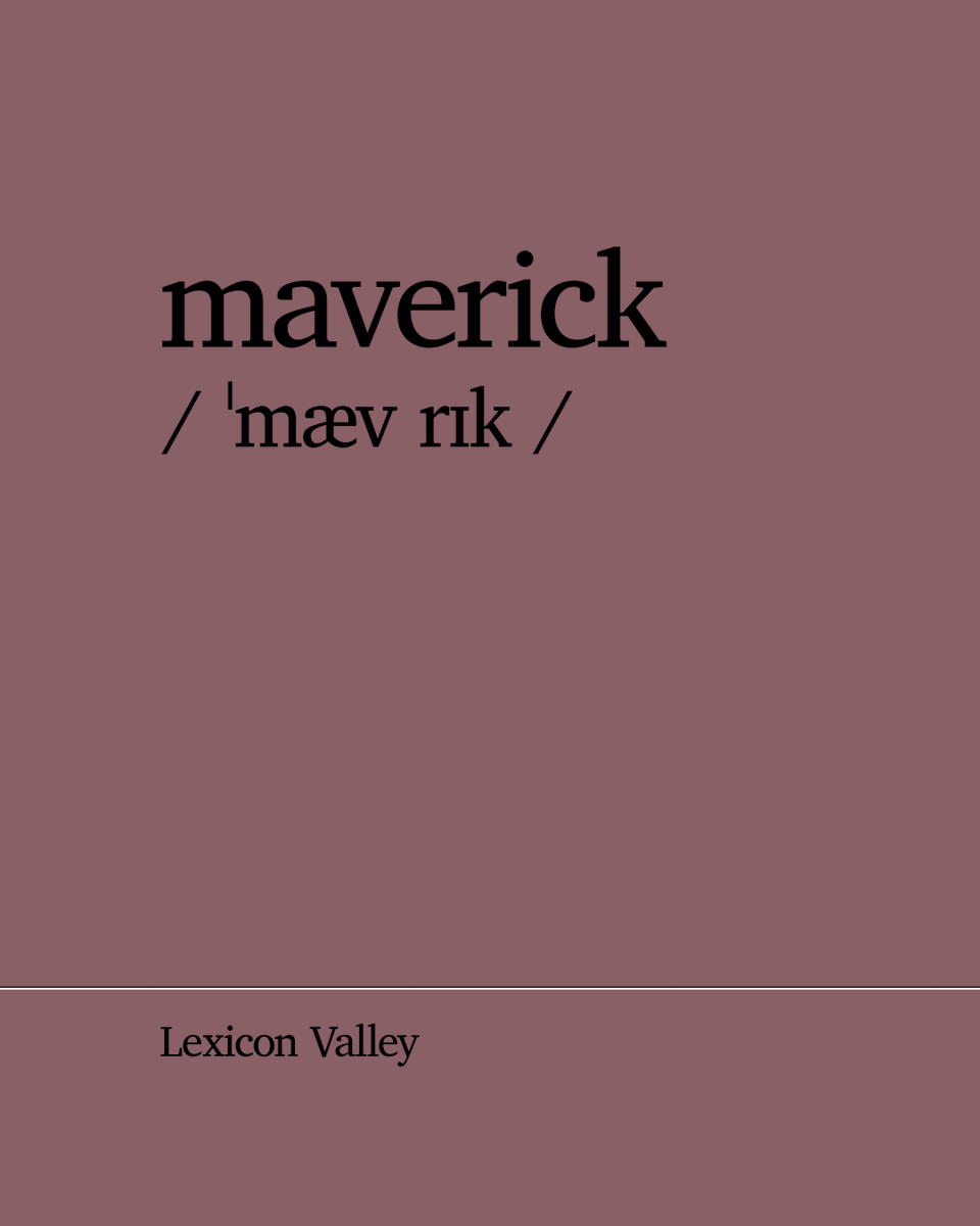 lexiconvalley's tweet photo. 305: The Original Maverick
Legend has it that Samuel Maverick was a 19th-century rancher who refused to brand his cattle—was he? Bob Garfield and Mike Vuolo explore in this newly unlocked bonus episode.
🎧 Listen: https://t.co/paBBpd3rw8
#lexiconvalley #onlanguage #podcast https://t.co/dC2iiAKDJf