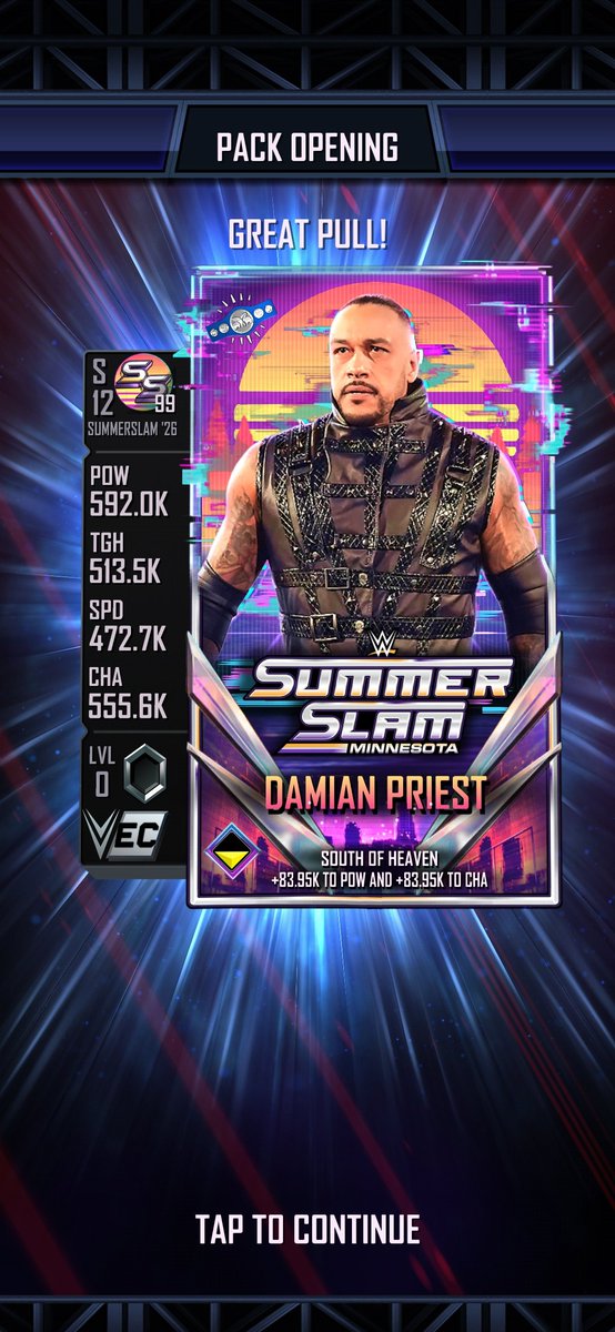 WarriorRJR's tweet photo. @WWESuperCard Meh... 🤷🏾‍♂️ https://t.co/fZ7Cp836VI