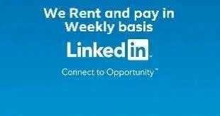 LinkedIn_Rent's tweet photo. We rent your linkedin account to expand our network and business relationships 
Account must be 1yr old and have 100+connections

We pay weekly 

If you meet any of those conditions you can send dm or join our Whatsapp channel

https://t.co/E6cU3f8XwK https://t.co/YPVic7eXtb