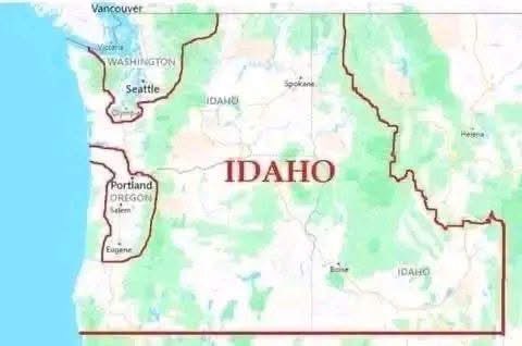 NIdahoRed's tweet photo. When the realignment of States occurs…we are going to be one the top locations for AG, Natural resources, common sense with International Shipping  of our products!! 

I’m all for it! https://t.co/MxyBiR5g1g