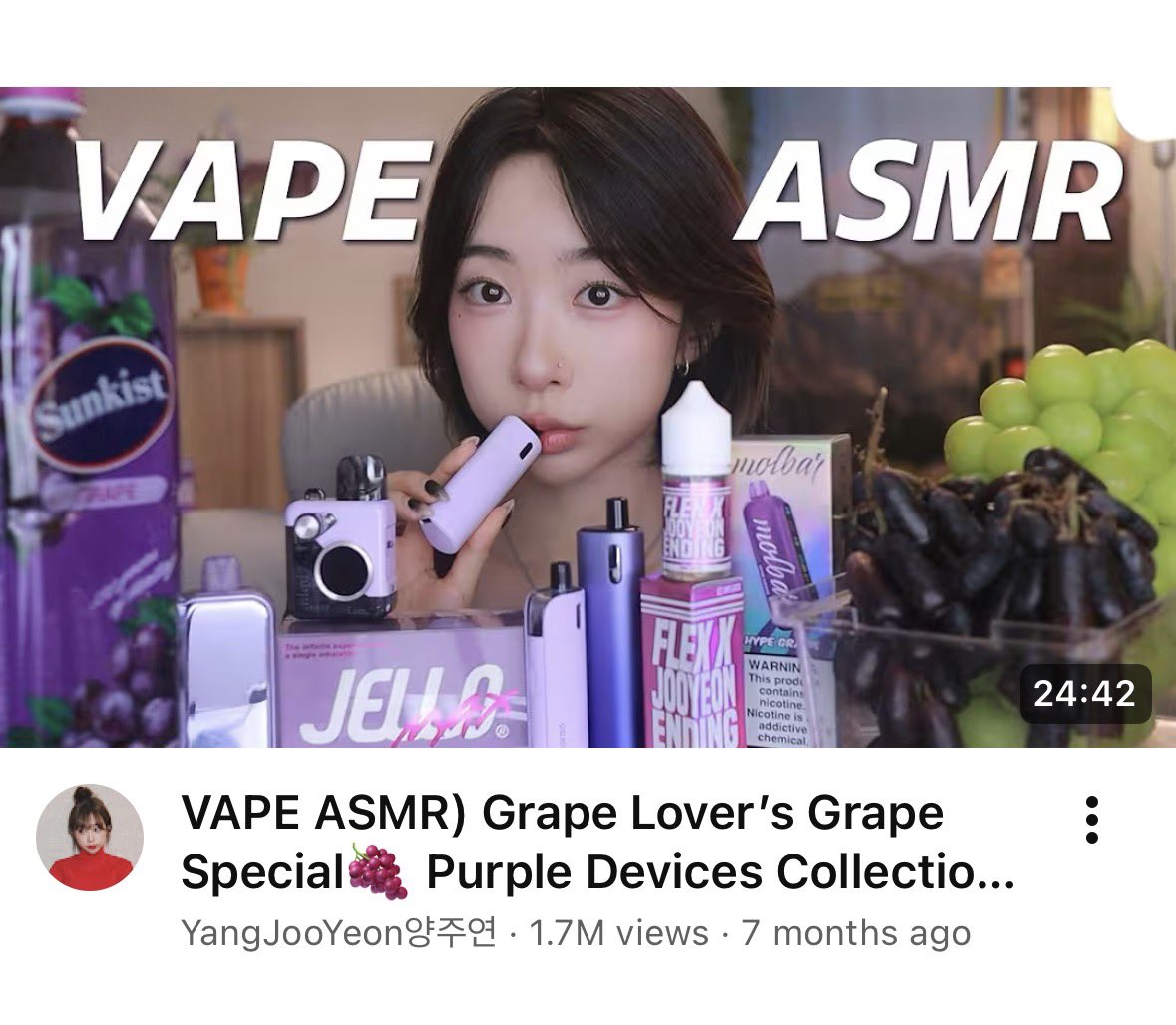 Laceyheart33's tweet photo. Vape asmr??? https://t.co/qLNKXmnEPo