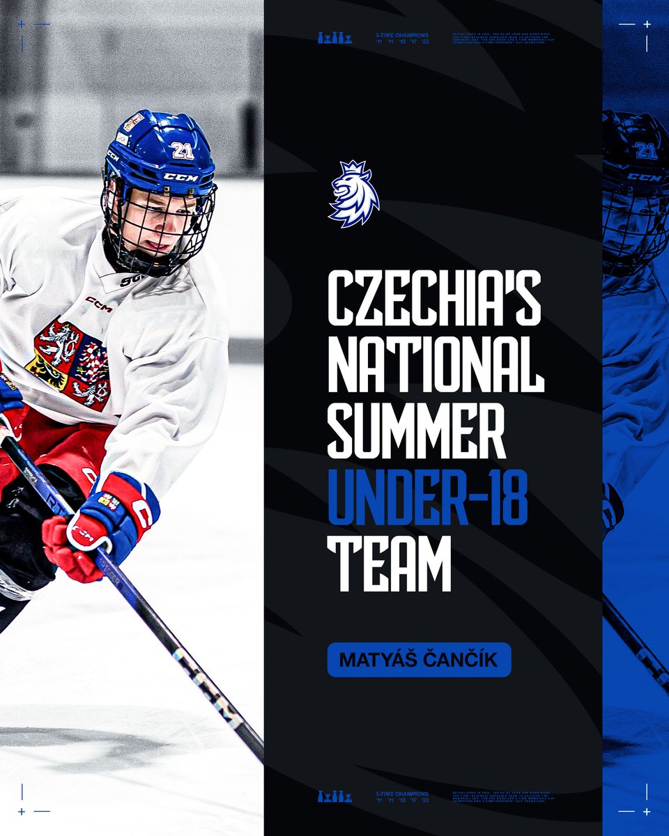 SJSeaDogs's tweet photo. Another Dog on the world stage ๐จ๐ฟโ๏ธ
Matyรกลก ฤanฤรญk has been named to Czechia's National Summer Under-18 Team roster for the 2026 #HlinkaGretzkyCup!
#GoDogsGo | @czehockey https://t.co/3yw3rlGHhq