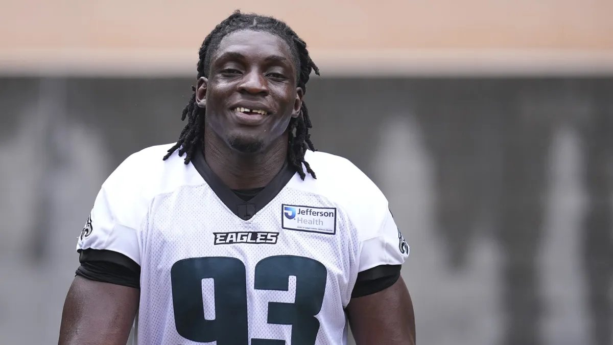 PAPAxC4's tweet photo. Uar Bernard's Madden 27 Ratings for the Eagles

6'5"
306lbs

59 OVR

🟢84 SPEED
🟢90 ACCELERATION
🟢91 STRENGTH
🟢92 JUMPING https://t.co/kH5Xr0G4mG