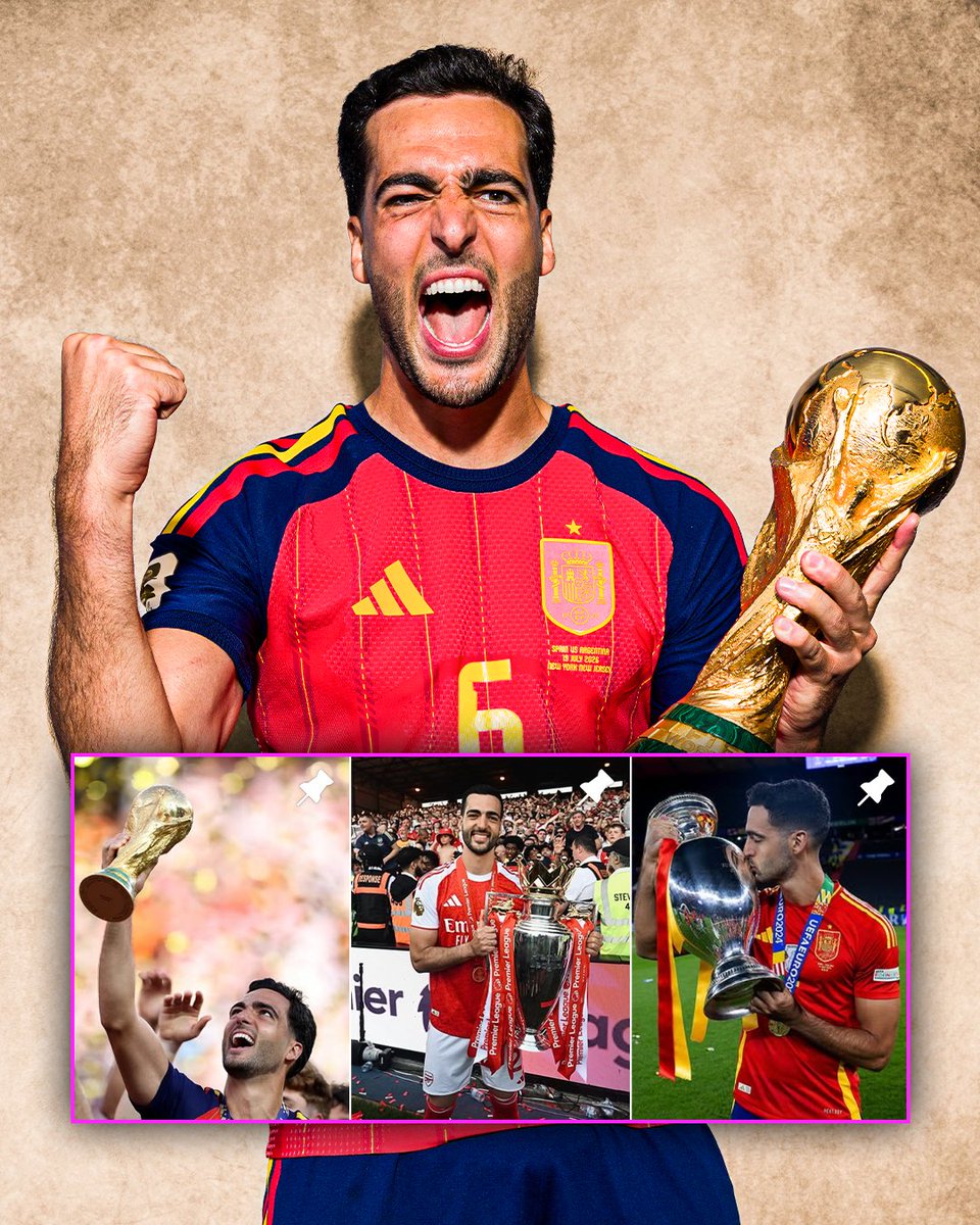 footballontnt's tweet photo. Mikel Merino’s pinned Instagram posts are a serious flex 😮‍💨🏆 https://t.co/llezPLMkqZ