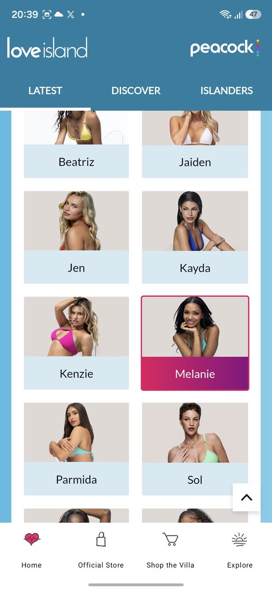 melanieecravee's tweet photo. A VOTE JUST DROPPED FOR REUNION MAKE SURE TO VOTE FOR OUR GIRL MELANIE
#loveislandusa https://t.co/ITGGx9gPbb