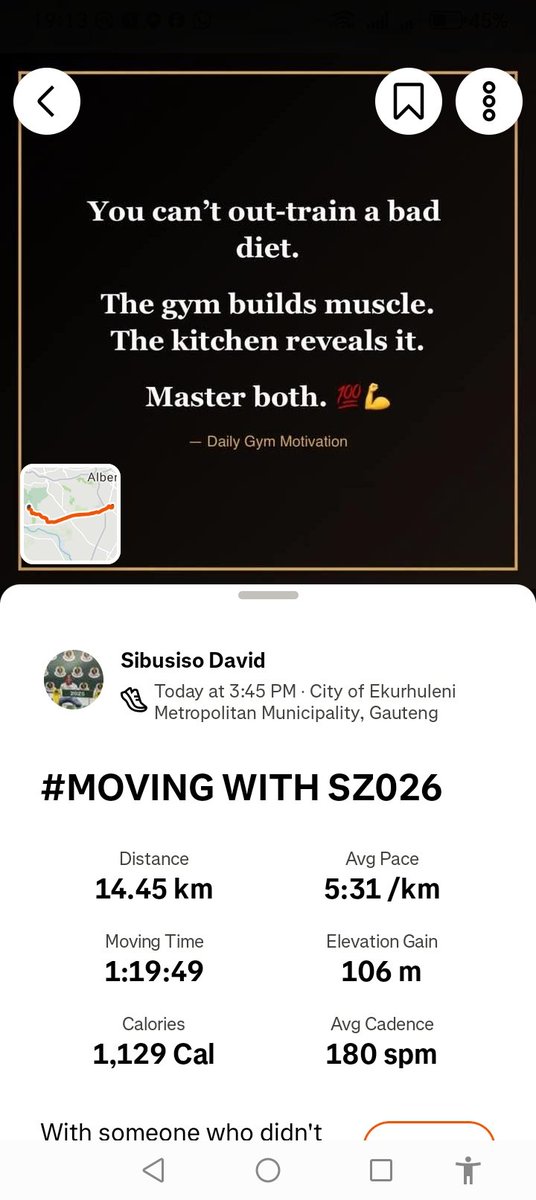 zikodesbu's tweet photo. Small HABITS Build BiG RESULTS!! Keep Showing Up👌
#FetchYourBody
#FitnessMotivation
#TrapnLos
#LifestyleChallenge
#DailyRunMotivaion
#StrongNotBroken https://t.co/CZ2TIOZ1Bk