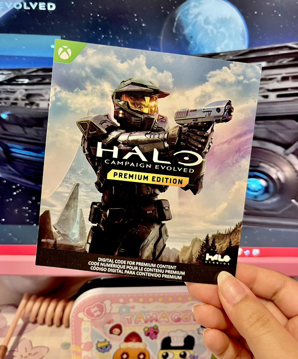 Rebikkuma's tweet photo. Happy Halo Day everyone!!! ⭐️Campaign Evolved is finally here and to celebrate the release, I’ll be doing a XBOX Premium Content upgrade code for Campaign Evolved! 🔥

To enter:
💕Like and Retweet 
➡️Follow @Rebikkuma

Winner in 24 hours 💯 https://t.co/wFUYH5zpgj