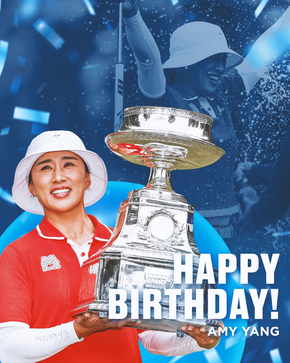 LPGA's tweet photo. Everyone wish these major champions a happy birthday 🏆🥳

@uswomensopen | @KPMGWomensPGA | @Chevron_Golf https://t.co/guCiCeE1fL