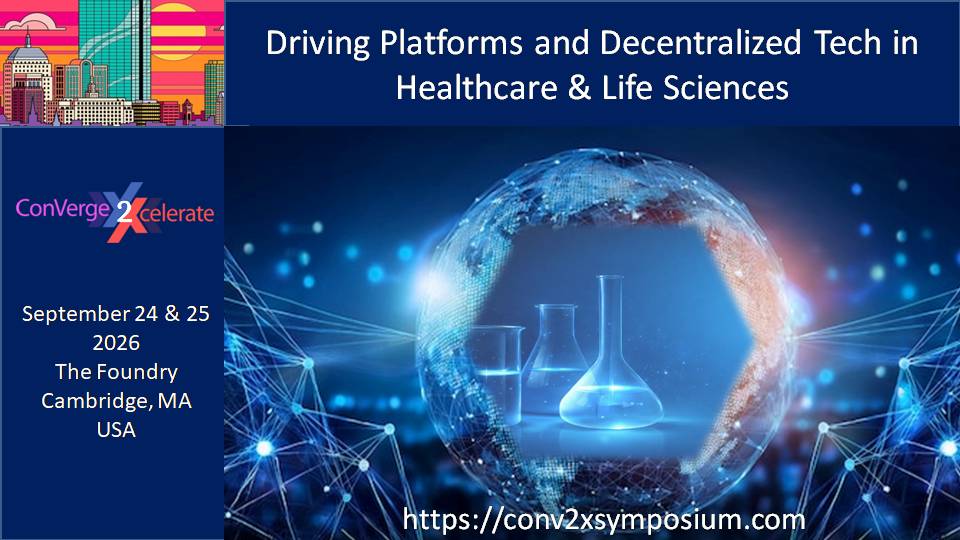 BHTYJournal's tweet photo. ▶️Real world evidence. Patient data sovereignty. Decentralized clinical trials —  happening now. Companies leading the shift are doing it with blockchain based infrastructure. 
At Conv2X, learn from organizations that have already deployed. 
Meet the architects. 
Leave with a roadmap. https://t.co/2IS1yJSGKu
SAVE $200 BEFORE AUG 1.

#ClinicalTrials #BioPharma #RealWorldEvidence #DecentralizedTrials #HealthTech #Conv2X #LifeSciences