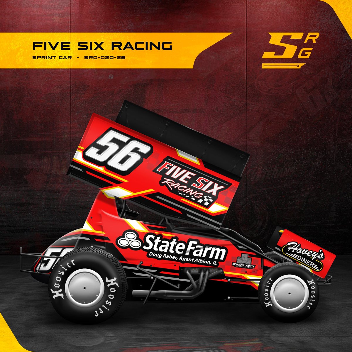 SlickRaceGfx's tweet photo. Cale Medler's #56 is making a return! We took a bit of inspiration from a couple different eras and it came together to be an awesome piece!

#sprintcarracing #racecar https://t.co/ULawmO3PmV