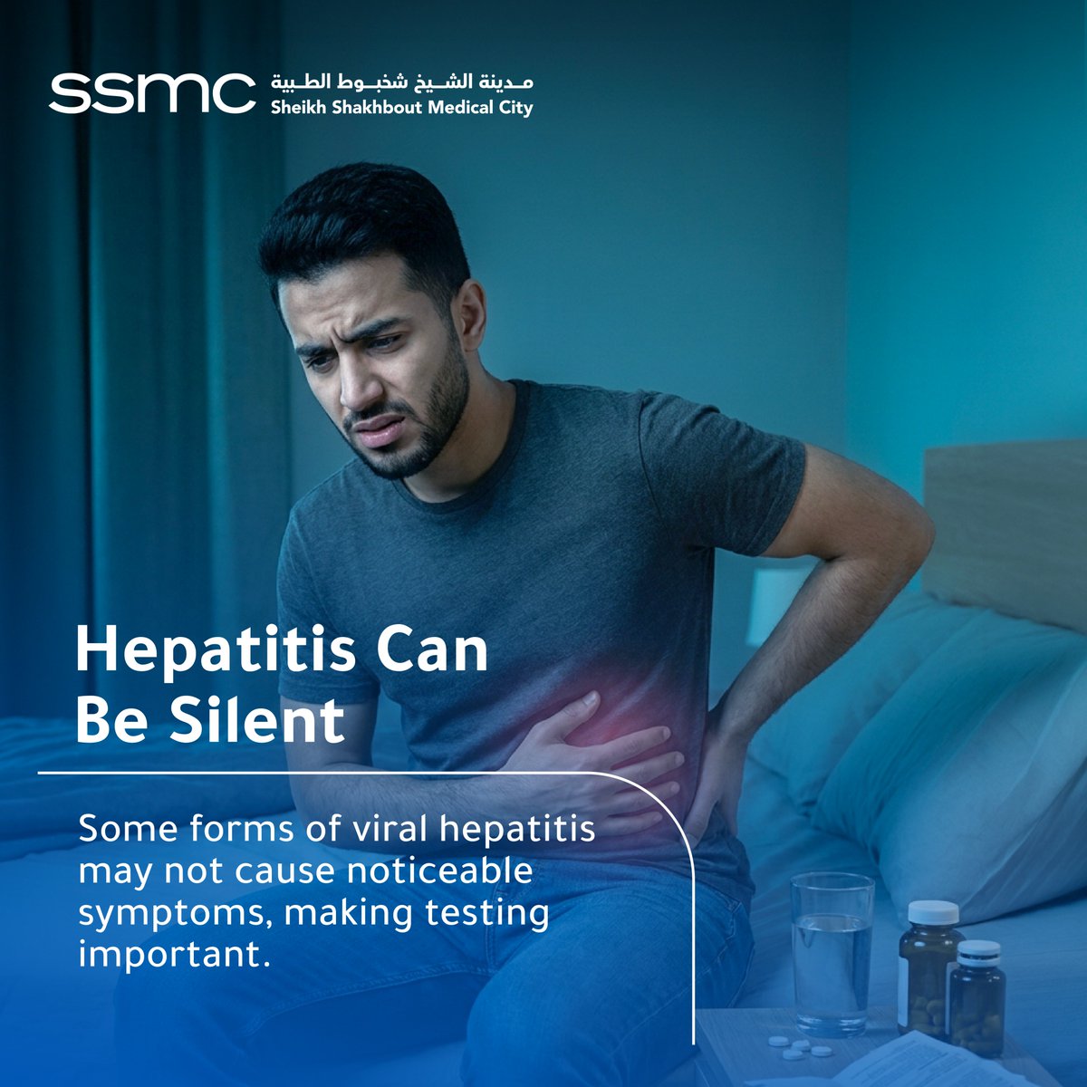 SSMCAbuDhabi's tweet photo. This World Hepatitis Day, SSMC encourages everyone to know their status and seek timely medical advice. Early detection can make a meaningful difference and help ensure access to the right care.

To learn more or book a consultation, visit the link here: https://t.co/KISv9nUXJW https://t.co/CDXgnzgPE4