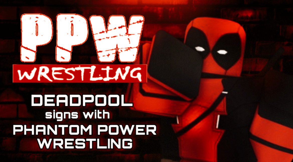 PPWonX's tweet photo. ‼️ITS OFFICIAL‼️

Deadpool has signed with @PPWonX. Welcome to the PHANTOM ZONE! ⛓️‍💥 https://t.co/a9SudN6t6G