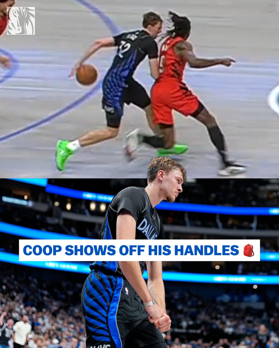 dallasmavs's tweet photo. Coop took the scenic route 😮‍💨 

#MFFL https://t.co/oJw1Bm9W0g