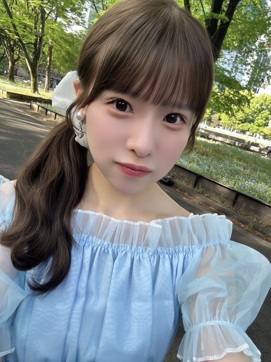 hanai_rurina's tweet photo. おはよう🩵🪽 https://t.co/lD1zNMBtHw