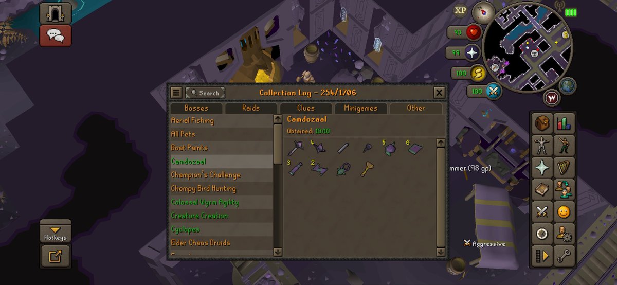 JxF_RS's tweet photo. Camdozaal Green logged ✅

Legendary inventory pull for last relic, 5 uniques

#OldSchool #Runescape #OSRS #RS https://t.co/hnWbhR57ol
