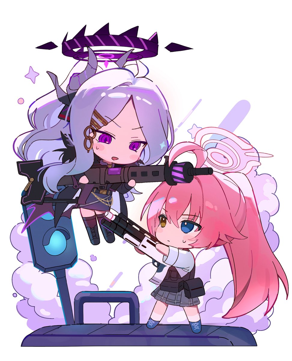 Kong_sketch's tweet photo. 🩷💜

#ブルアカ #BlueArchive #小鳥遊ホシノ #空崎ヒナ https://t.co/JR1bDOizr4