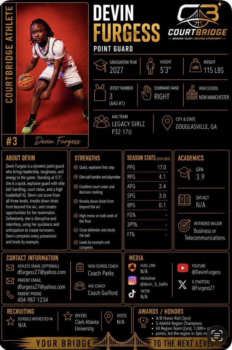 Furgess2027's tweet photo. A little about me….. https://t.co/OAF4purzGG
