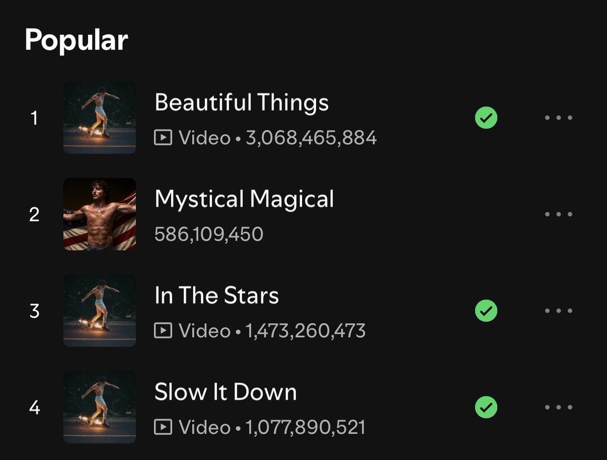 pjweakly's tweet photo. @Spotify I need you to explain why my liked songs are not found in the liked songs playlist.  Benson Boone has just 3 examples. https://t.co/PiBPSqqUzJ