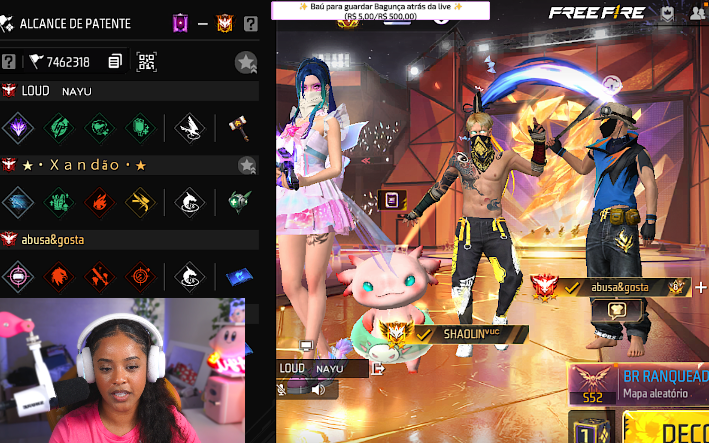 MajuNasser's tweet photo. Gente a NAYU ta com uma metinha para fazer um baú pra guardar as coisas que aparece de fundo da live, porque se mudou, e ela sempre ajudou outros streamer com as metinhas deles, vamos ajudar a diva https://t.co/deksWp7lOU https://t.co/idv7VbEiuO