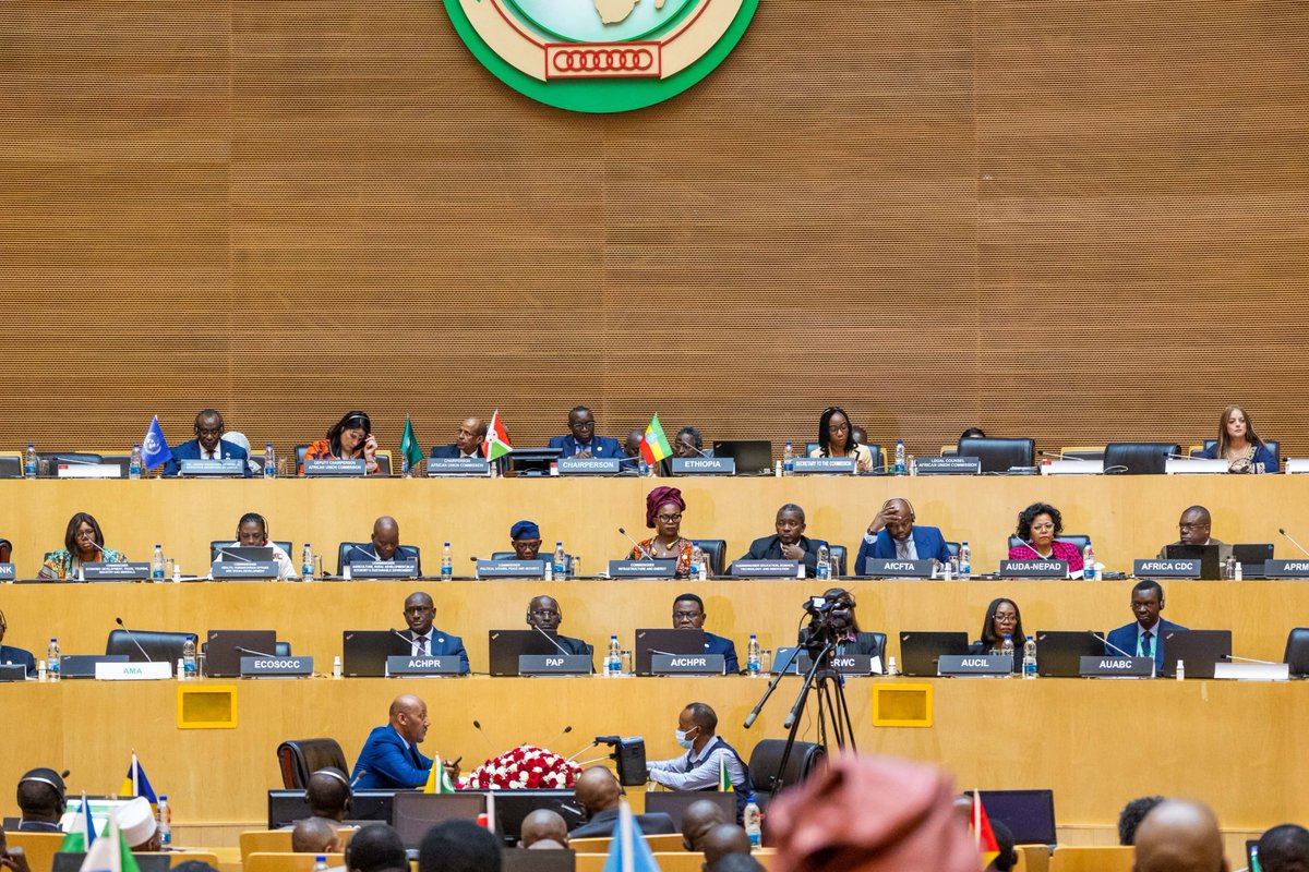 MusaliaMudavadi's tweet photo. Africa’s future is not shaped by chance, it is shaped by leadership, unity and the courage to make bold decisions. At the 49th Ordinary Session of the African Union Executive Council in Addis Ababa, I joined fellow African Foreign Ministers in advancing Agenda 2063, strengthening Africa’s voice in global governance, accelerating the implementation of the African Continental Free Trade Area (@AfCFTA ), promoting sustainable water and sanitation systems, and driving reforms to build a more effective, accountable and people-centred African Union.

The session marked a significant milestone for Kenya with our elevation to Tier One of the African Union financing framework, joining the continent’s leading economies and contributors. This recognition reflects the confidence Africa has placed in Kenya’s leadership and reinforces our position as Africa’s Diplomatic Capital, helping shape continental priorities while championing peace, regional integration and sustainable development.

For Kenyans, this translates into a stronger voice in continental decision-making, greater opportunities for trade, investment and job creation, enhanced regional stability, and increased confidence in Kenya as a preferred destination for business, diplomacy and international partnerships.

Another important aspect of the session was rallying support for Kenya’s candidates, Justice Njoki Ndung’u for election to the International Criminal Court (ICC) and Judge Phoebe Okowa for election to the International Court of Justice (2027–2036). Their election would strengthen Kenya’s and Africa’s representation in global judicial institutions.

As the session concluded, I left encouraged by the unity, consensus and shared determination demonstrated by African nations. Kenya will continue championing African solutions to African challenges while helping shape a continent that is more peaceful, prosperous, resilient and globally competitive for the benefit of present and future generations.