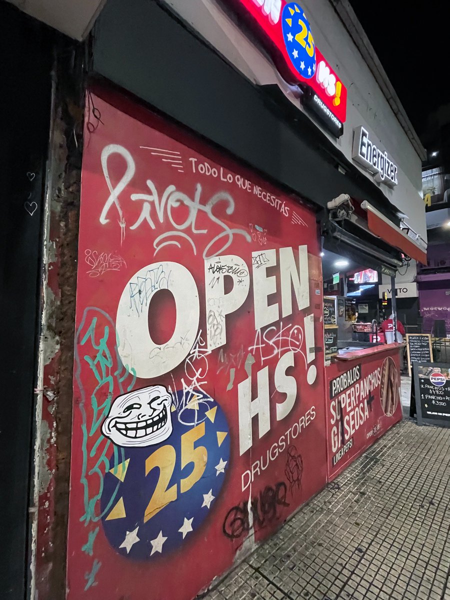 krypto2009's tweet photo. $TROLL Open 25/7 🇦🇷
📍Buenos Aires, Argentina

The sticker has now reached: United States, Argentina, England, &amp; Italy. Rumors has it China may be next.

@Troll_ | @umadbro https://t.co/74rabayHkw