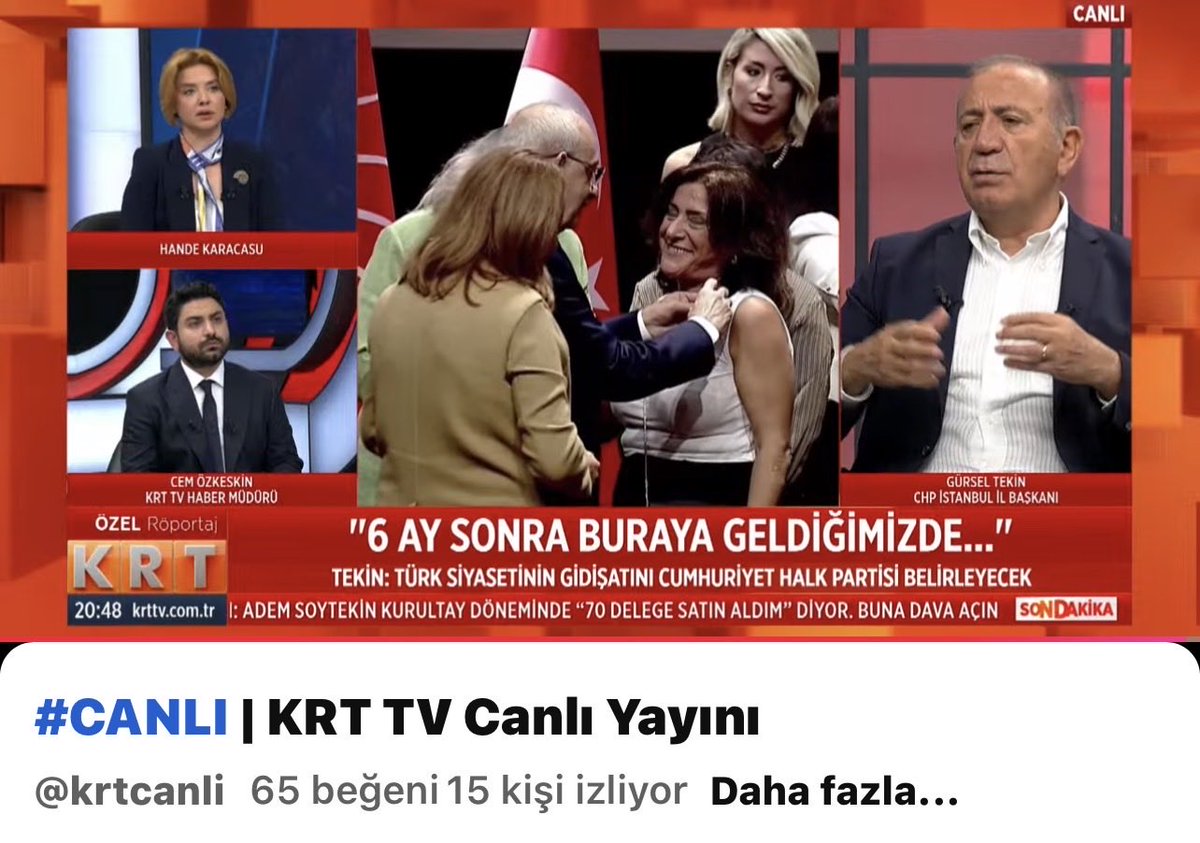 ErkAcarerTV's tweet photo. Butlan CHP’sinin kayyum il başkanını 15 kişi izliyor. Ortalama 40 kişi izledi. Alttaki bant: 6 ay sonra buraya geldiğimizde, siyaseti CHP belirleyecek. Komik bile değil. Büyük rezillik. Figüran tutmakta haklılarmış. https://t.co/cNN2OgYvTk