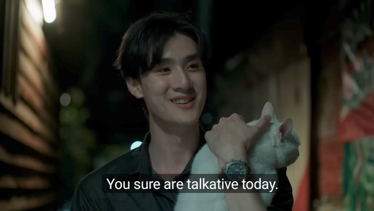 milkwithbiscuit's tweet photo. “to be seen is to be noticed”

but it’s just phat effortlessly noticing every little detail about kaye, remembering them ALL and understanding him before he even says a word

#MrKillSeriesEP4 https://t.co/PMRhioIM3U