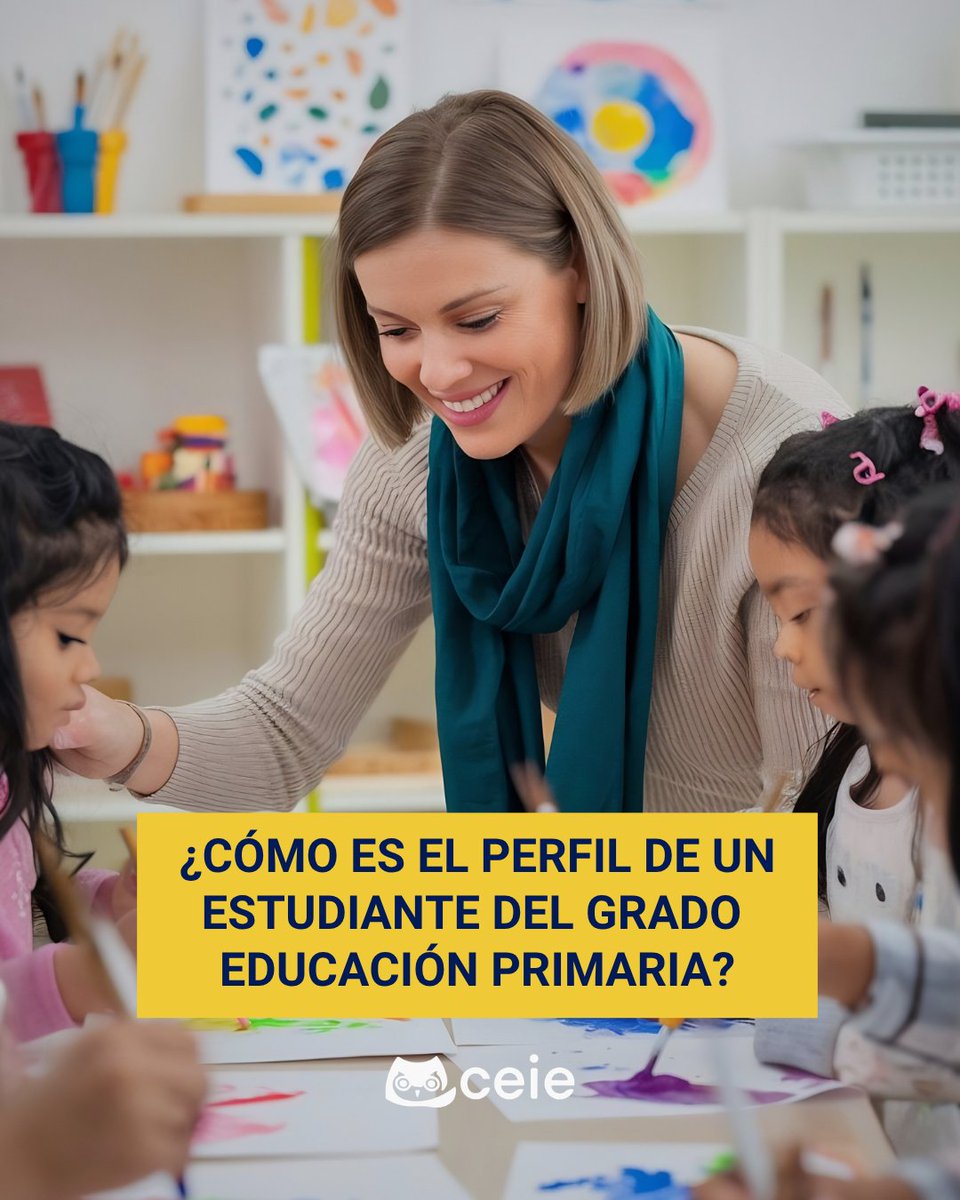 ceie_es's tweet photo. ¿Cómo es el perfil 👩🏻🎓 de un estudiante del Grado de Educación Primaria? 📚✨
✔️Posee paciencia y empatía 🧠
✔️Tiene alto sentido de responsabilidad 🎯
✔️Le gusta crear actividades y formas divertidas de enseñar 🎨
#grados #gradosuniversitarios #educacionprimaria #primaria https://t.co/YB6FQvYpWh