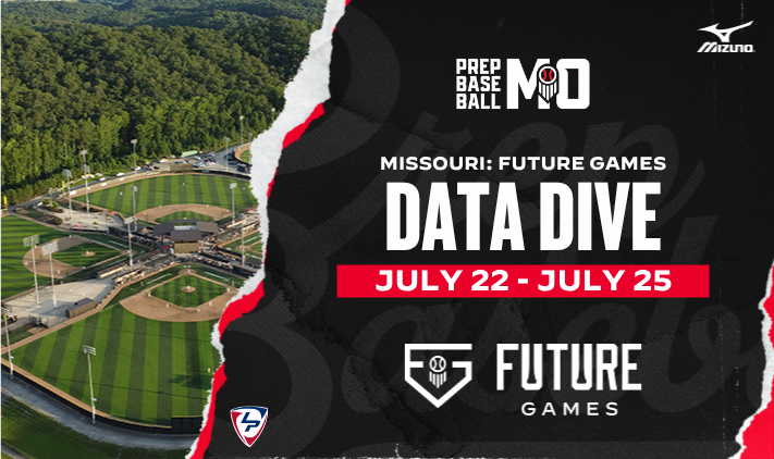 PrepBaseballMO's tweet photo. 𝐓𝐞𝐚𝐦 𝐌𝐢𝐬𝐬𝐨𝐮𝐫𝐢 𝐅𝐮𝐭𝐮𝐫𝐞 𝐆𝐚𝐦𝐞𝐬: 𝐃𝐚𝐭𝐚 𝐃𝐢𝐯𝐞

Check out the workout day leaders for Team Missouri at the 2026 Prep Baseball Future Games in Emerson, Georgia 👇👇

🔗: https://t.co/Mgf8PLrp7U https://t.co/7SeLSYTAHF