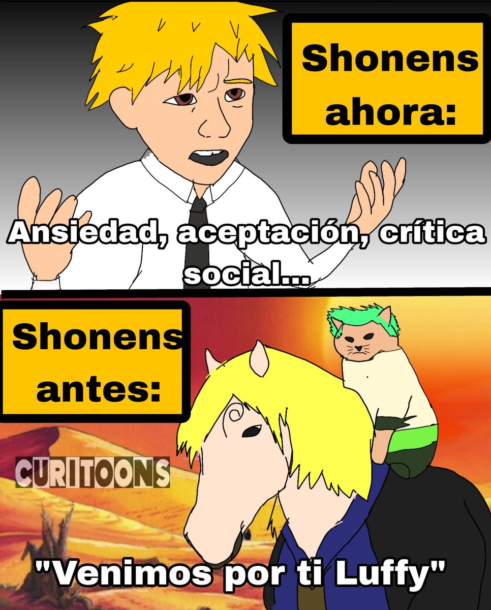 ToonsGrasa's tweet photo. Los shonen están en decadencia
#anime https://t.co/buIppyJyxJ