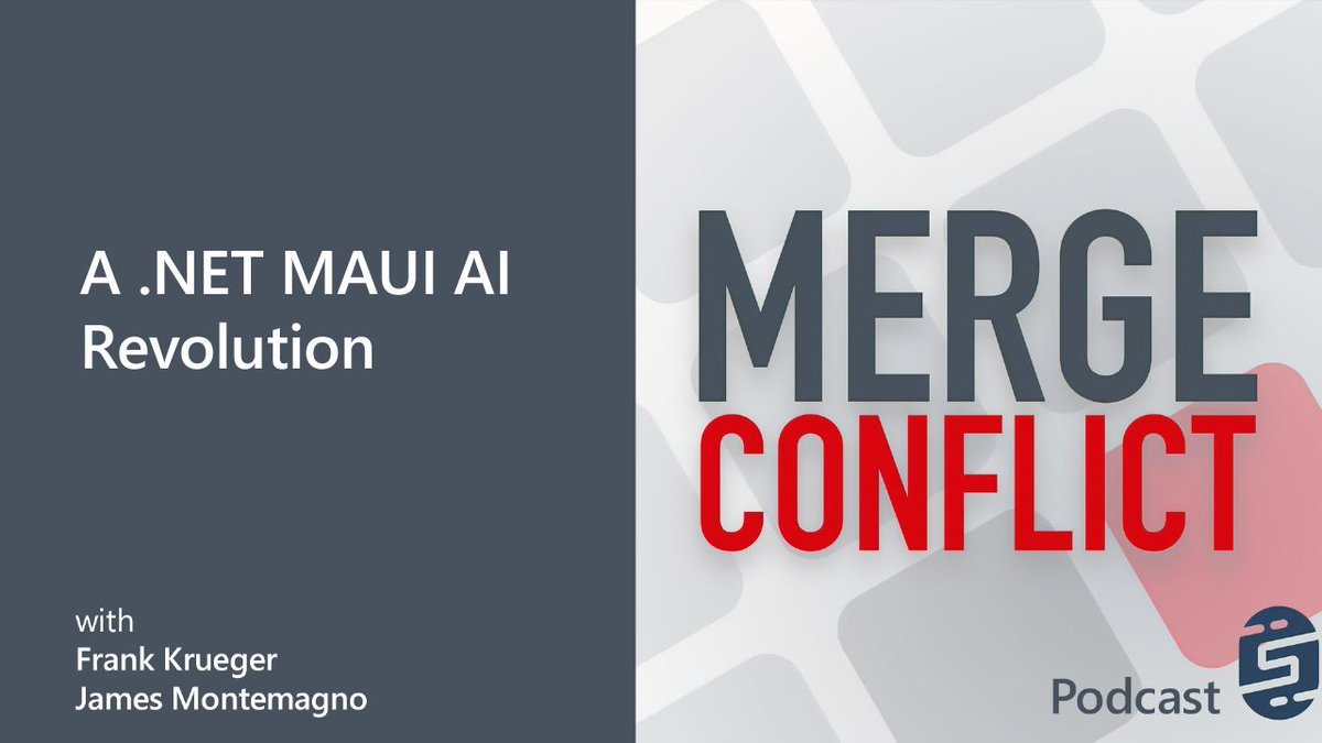 dotnet's tweet photo. ๐ฅ A .NET MAUI AI Revolution just dropped.
If youโre building crossโplatform apps, this oneโs a ride โ MAUI, agents, tooling, and the future of AIโpowered dev workflows all collide in the best way.
๐ง Dive in: https://t.co/GcsTaUGzdX
#dotNETMAUI https://t.co/DHf9rmvx0k
