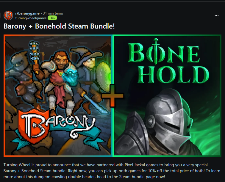 SaikingS - Verho & Bonehold Developer tweet media