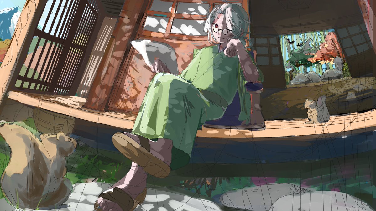 Teihenn4's tweet photo. 一生ラフから抜け出せなくてもうやめたい https://t.co/dGWzZoPPiy