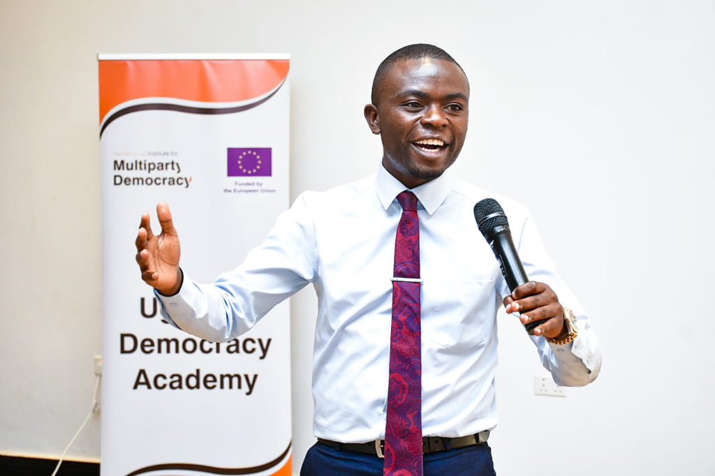 AhurraIvan's tweet photo. Day 2 of the Uganda Democracy Academy was a resounding success, marked by insightful discussions on State Formation, Citizenship, and the Social Contract, expertly facilitated by Dr. Rutash Rwengabo. https://t.co/9oayDQqmzz
