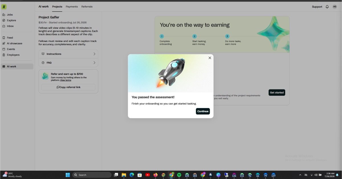 Ayodeji_69's tweet photo. Onboarded 2 Project Gaffer over the weekend and already fully tasking at maximum hrs! send in your handshake accounts for management &amp; onboarding! https://t.co/l9TzsaciKA
