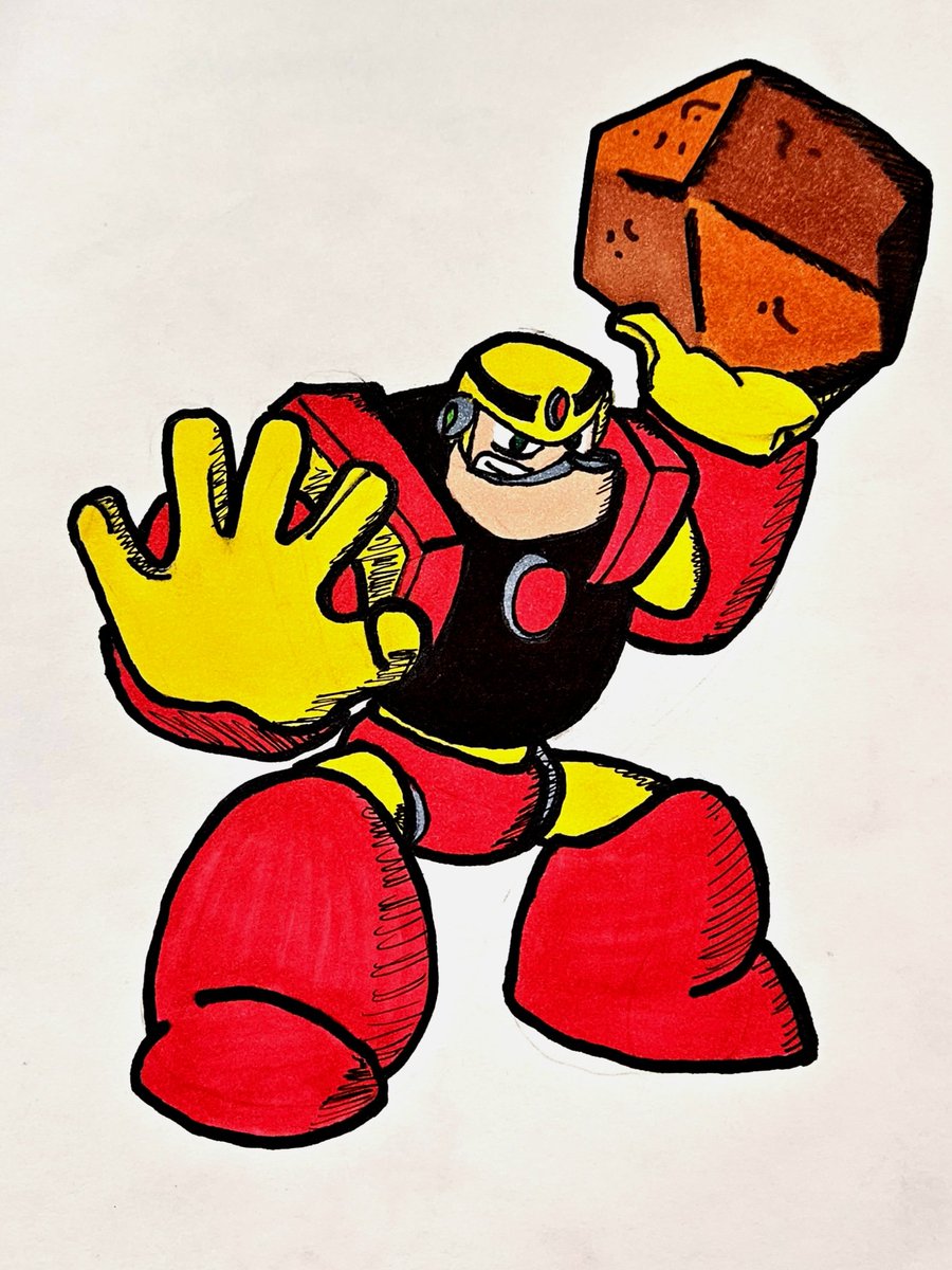 JTRBug97's tweet photo. OG robot masters pt 2 #megaman #elecman #gutsman #iceman #retro #videogames https://t.co/YfDNAmoY85